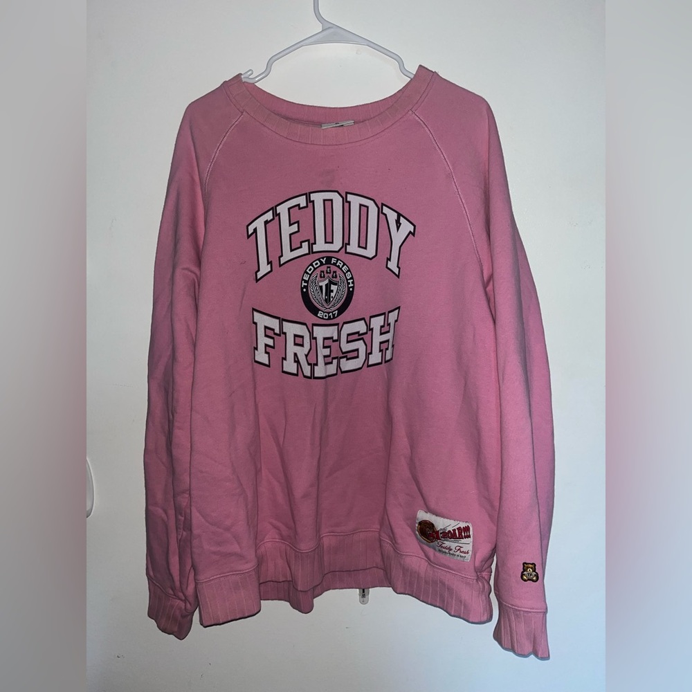 Teddy Fresh Pink Crewneck Sweatshirt